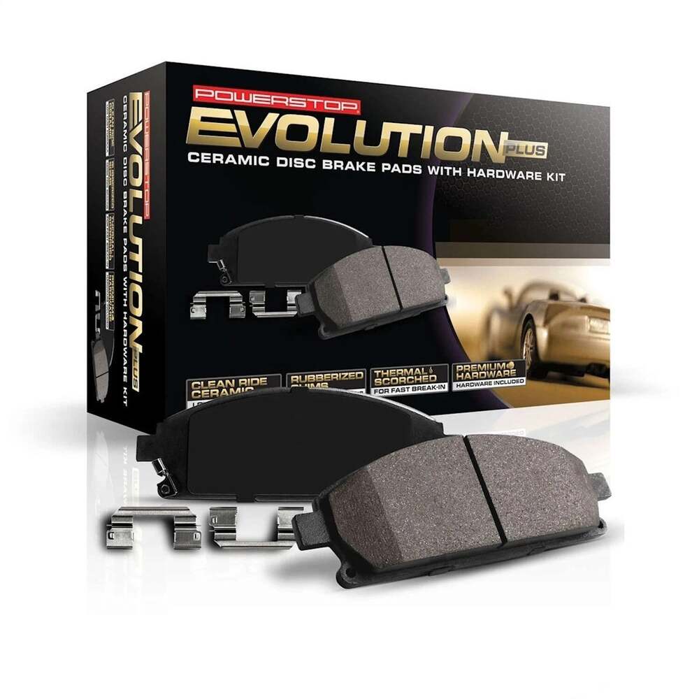 17-869 Powerstop Brake Pad Sets 2-Wheel Set Front Sedan for Chrysler Sebring